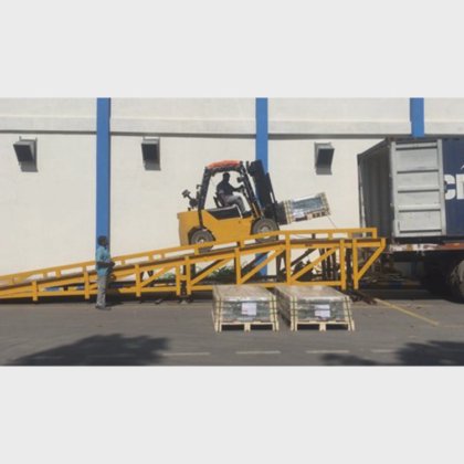 6-15t Mobile Yard Ramp for