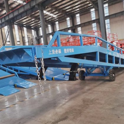 Hydraulic Mobile Container Loading Dock