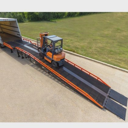 Hydraulic Container Adjustable Loading Ramp