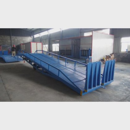 Container Load Dock Ramp Truck Ramp for Forklift Loading Loading Dock ...