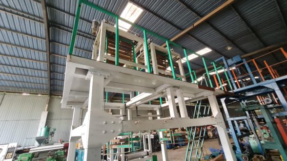 Twin Head Extruder Machine