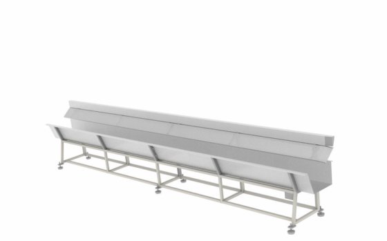 押出装置 ペリプラスト収集テーブル