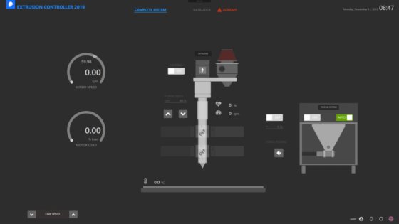 押出装置 ペリプラスト押出コントローラー