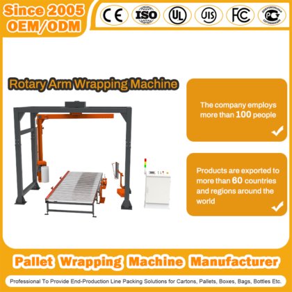 Rotary Arm Wrap Machine Inline