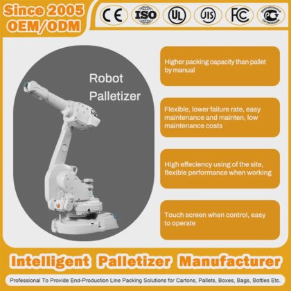 Automatic Robotic Palletizing System Robotic