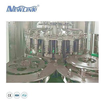 Ce 塑料瓶鲜果汁饮料全自动 3000bph 旋转真空灌装机械