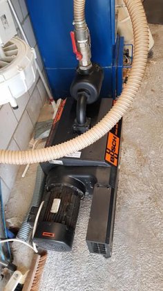 2006 Volkmann Vacuum conveying system