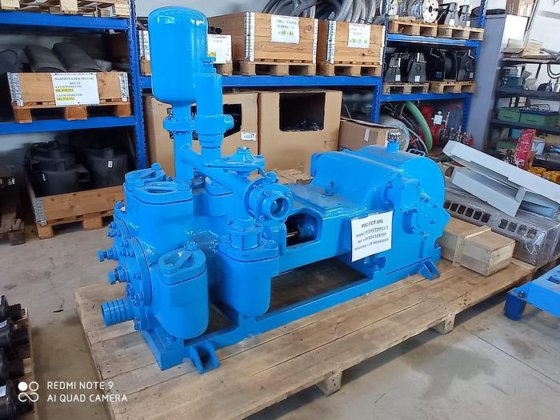 Project Duplex piston mud pump
