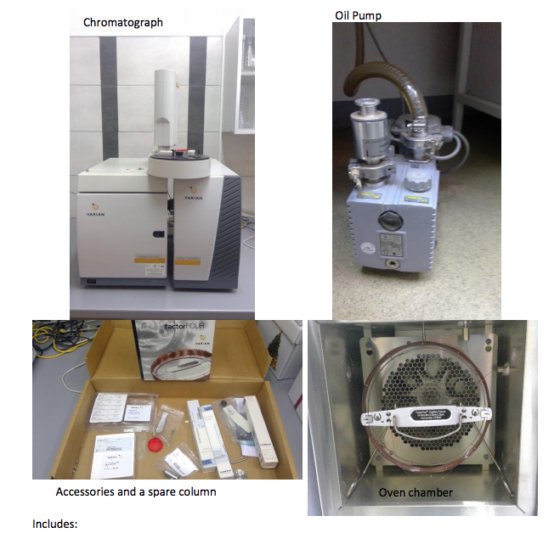 Varian 431 Gc Gas Chromatograph 2 Ms It Mass Spectrometer Cp 8410 Autosample In Mamhilad United Kingdom