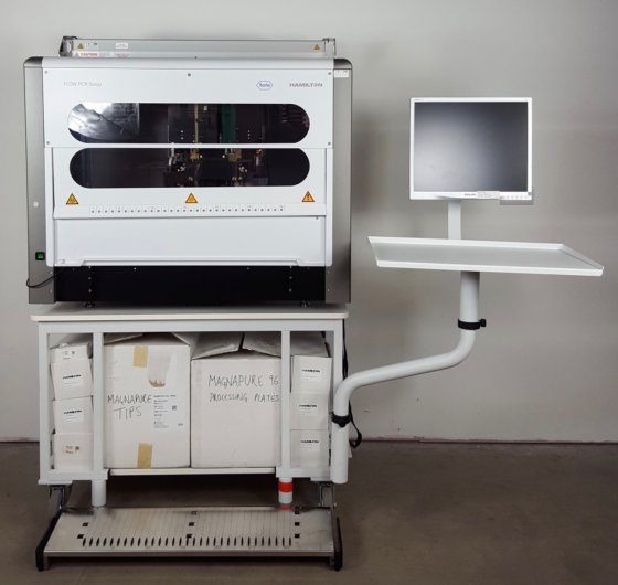 Roche MagNA Pure 96 & Hamilton FLOW PCR System Lab Nucleic Extraction