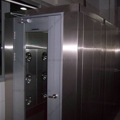 自動ステンレス素材エアシャワー