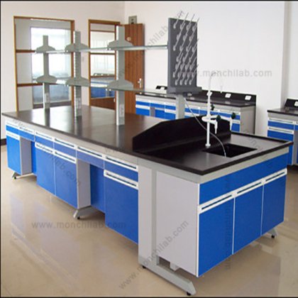 钢木实验室岛式工作台