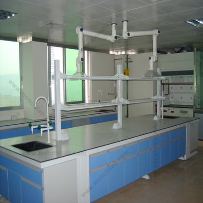 钢木实验室岛式工作台