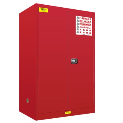 45ガロン実験室用保管安全キャビネット-赤
