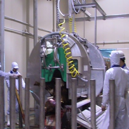 优质供应商屠宰场 Eme 生产安全固定桩围栏屠宰设备