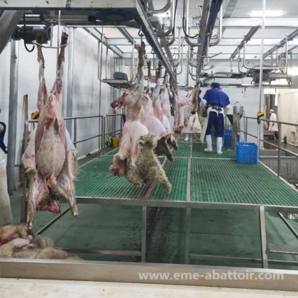 自動ヤギ肉屠殺ライン 羊毛脱毛機 羊屠殺場 用の羊肉加工機