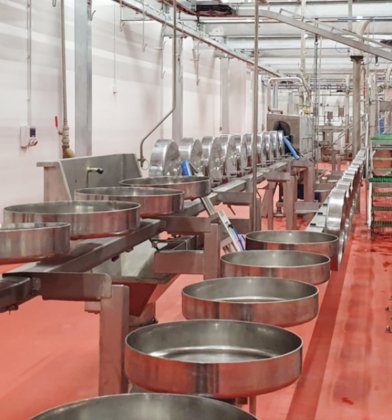 绵羊屠宰场设备 屠宰场加工后腿剥皮平台 山羊屠宰机