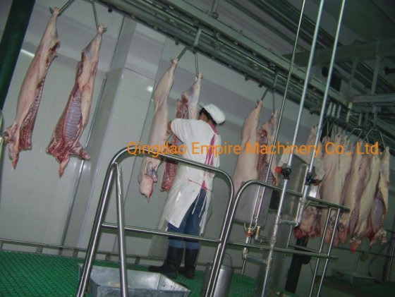 サイズ調整可能な豚屠殺プラットフォーム機械