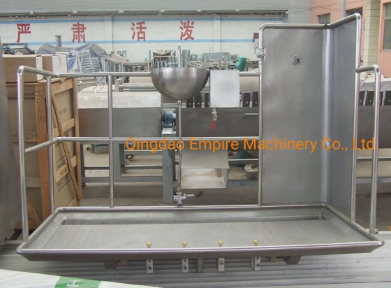 サイズ調整可能な豚屠殺プラットフォーム機械