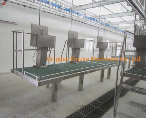 サイズ調整可能な豚屠殺プラットフォーム機械