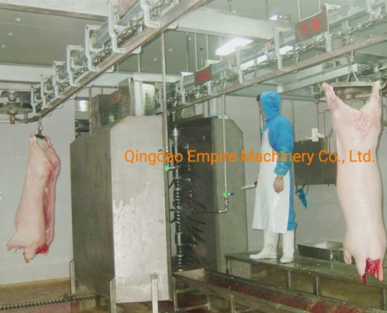 用于肉类加工机械的自动胴体切割装置 猪屠宰场设备