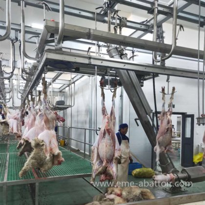 屠殺場 処理 肉体 冷却 コンベヤー