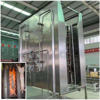 用于屠宰场肉类加工的自动生猪屠宰线设备屠宰机