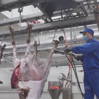 肉処理ライン 自動羊屠殺機 山羊麻酔ボックス 屠殺設備