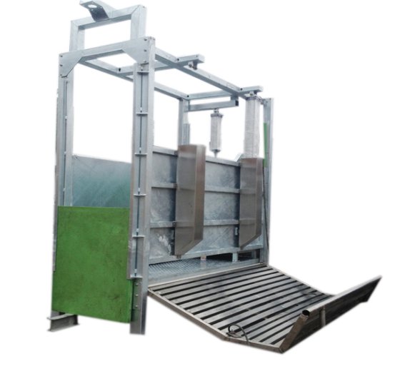 用于牛肉屠宰场设备的牛屠宰线机牛屠宰剔晕箱