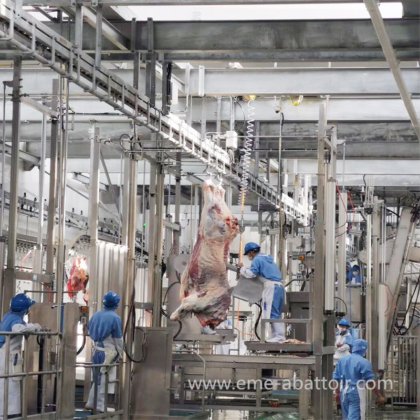 空気圧儀式驚愕箱 牛肉処理場のための牛屠殺設備