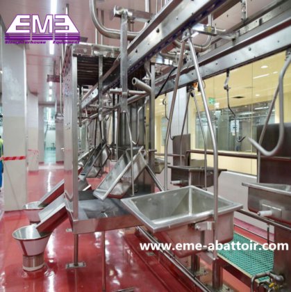 用于牛羊猪屠宰场的全套屠宰线设备
