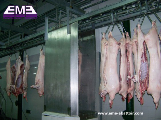 用于牛羊猪屠宰场的全套屠宰线设备