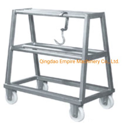 最高品質のステンレス鋼製トロリー付き屠殺場設備