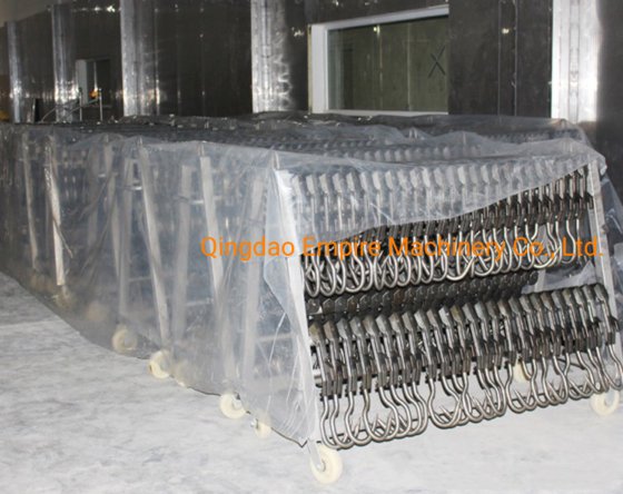 最高品質のステンレス鋼製トロリー付き屠殺場設備