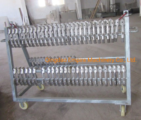 最高品質のステンレス鋼製トロリー付き屠殺場設備