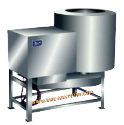 屠宰场设备的双单元胗内去皮机