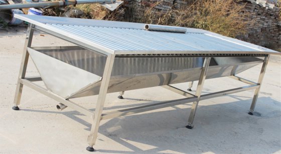 质优价廉的活羊/山羊收集和宰杀辊台式屠宰机 屠宰场设备