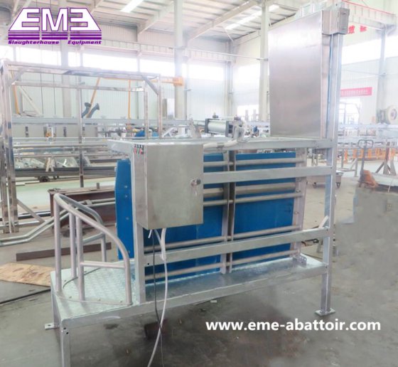 驚くべき機械 生きた羊 驚くべき箱 羊肉 食肉処理設備