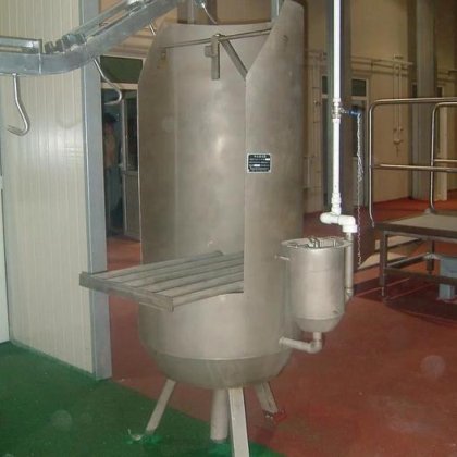 农业屠宰解决方案 用于奶牛屠宰的牛头清洗机