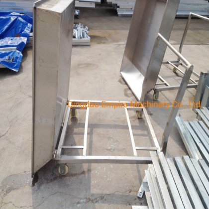 用于牛羊猪的不锈钢传送小车式屠宰机