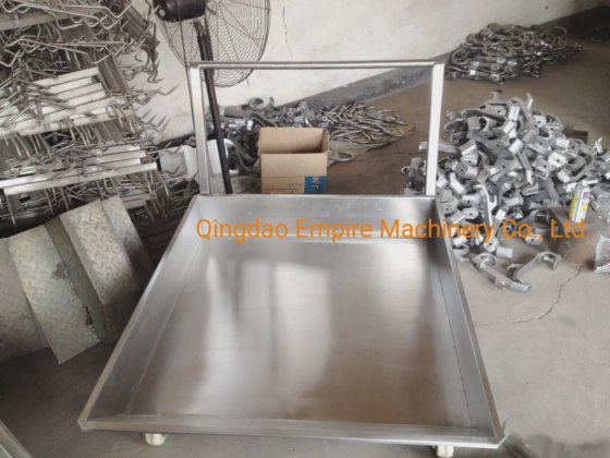 用于牛羊猪的不锈钢传送小车式屠宰机