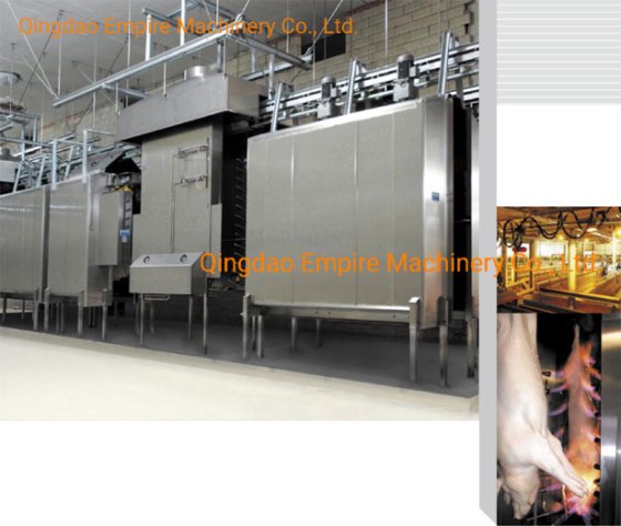 采用智能屠宰场屠宰解决方案的高性能猪胴体嘶格炉屠宰场设备