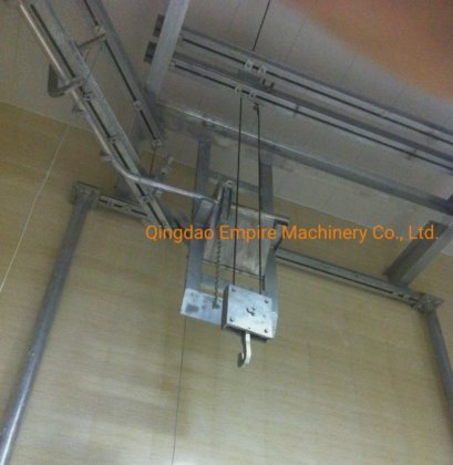 用于牛的提升能力为 2000 千克的胴体垂直提升屠宰机