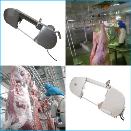 日屠宰 50 头牛的管轨穆斯林肉类加工牛屠宰场设备