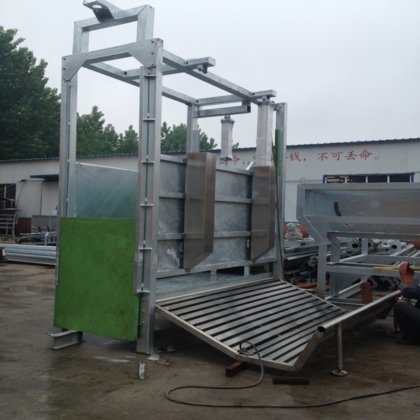 用于牛屠宰线的活牛剔骨箱屠宰场设备