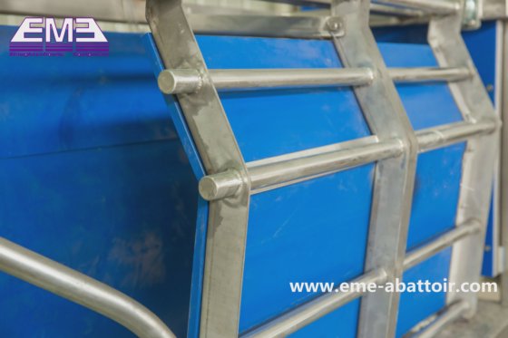 家畜屠殺場用設備 スタンニングボックス 豚屠殺機械