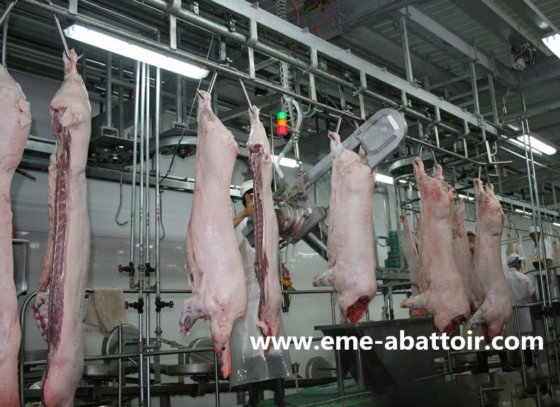 猪牛羊屠宰半切割锯 屠宰场设备