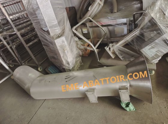 用于绵羊屠宰厂的不锈钢副产品滑道式山羊屠宰场设备