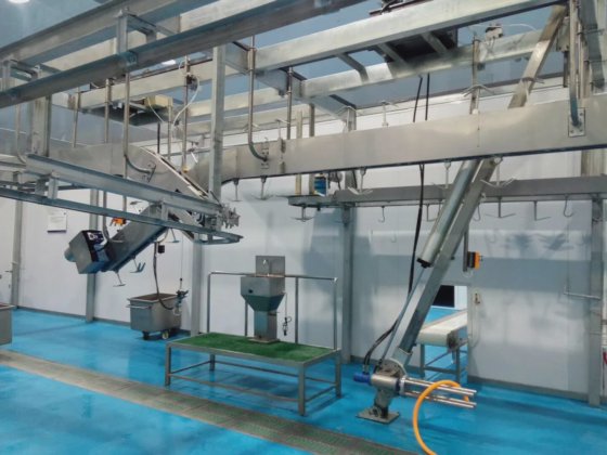 ヤギ毛除去装置 羊毛脱毛機 食肉処理設備