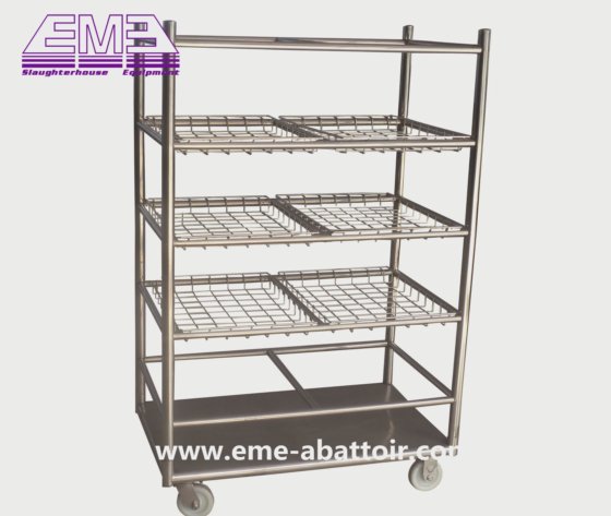 移动式多层台车屠宰设备 农民肉类牛肉加工
